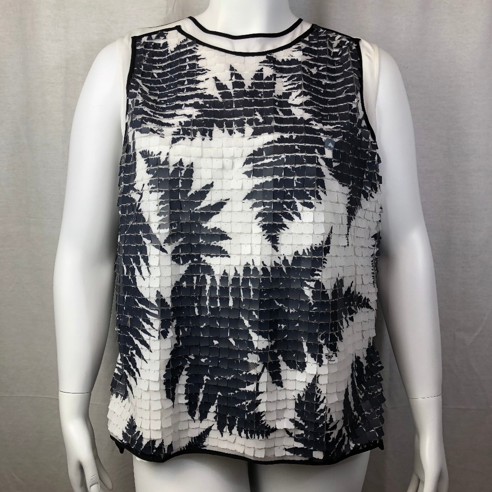 REED Sleeveless Sequinned Tee Limited Edition